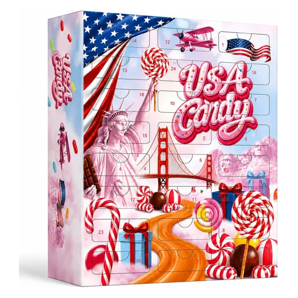 Boxiland Calendrier de l'Avent US Sweets 2026