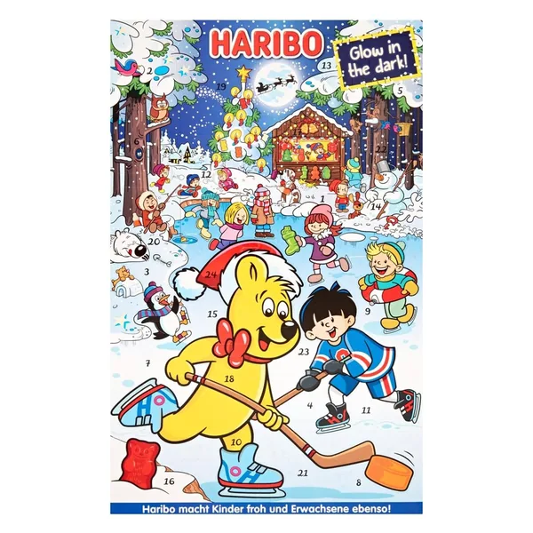 Haribo Calendrier de l'Avent Bonbons de Noël 300 g